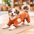 Pet Life ® Active 'Fur-Breeze' Medium-weight 4-Way-Stretch Full Body Hooded Dog Yoga sweater