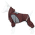 Pet Life ® Active 'Fur-Breeze' Medium-weight 4-Way-Stretch Full Body Hooded Dog Yoga sweater