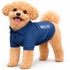 Pet Life ® Active 'Fur-Flex' Stretch and Quick-Dry Anti-Odor Fitness Yoga Dog Polo T-Shirt X-Small Navy