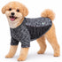 Pet Life ® Active 'Warf Speed' Heathered Ultra-Stretch Yoga Fitness Dog T-Shirt X-Small Black Heather On Black