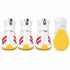 Pet Life ® Air-Mesh Breathable and Lightweight Running Dog Shoes Sneakers - Set of 4 X-Small