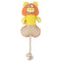 Pet Life ® 'All-in-Fun' Nylon and Rope Squeaking Rubber Rope and Plush Dog Toy Orange