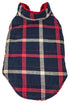 Pet Life ® 'Allegiance' Classical Insulated Plaid Fashion Dog Jacket