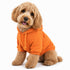 Pet Life ® 'American Classic' Fashion Plush Cotton Hooded Dog Sweater X-Small Orange