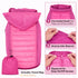 Pet Life ® 'Apex' Lightweight Hybrid 4-Season Stretch and Quick-Dry Dog Coat w/ Pop out Hood