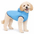 Pet Life ® 'Apex' Lightweight Hybrid 4-Season Stretch and Quick-Dry Dog Coat w/ Pop out Hood Blue X-Small