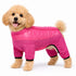 Pet Life ® 'Aura-Vent' Lightweight 4-Season Stretch and Quick-Dry Full Body Dog Jacket Pink X-Small