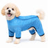 Pet Life ® 'Aura-Vent' Lightweight 4-Season Stretch and Quick-Dry Full Body Dog Jacket Blue X-Small