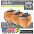 Pet Life ® 'Axler' Triple Rotating Rake Deshedder and Dematting Grooming Pet Comb