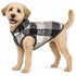 Pet Life ® 'Black Boxer' Classical Fashion Insulated Plaid Dog Coat X-Small