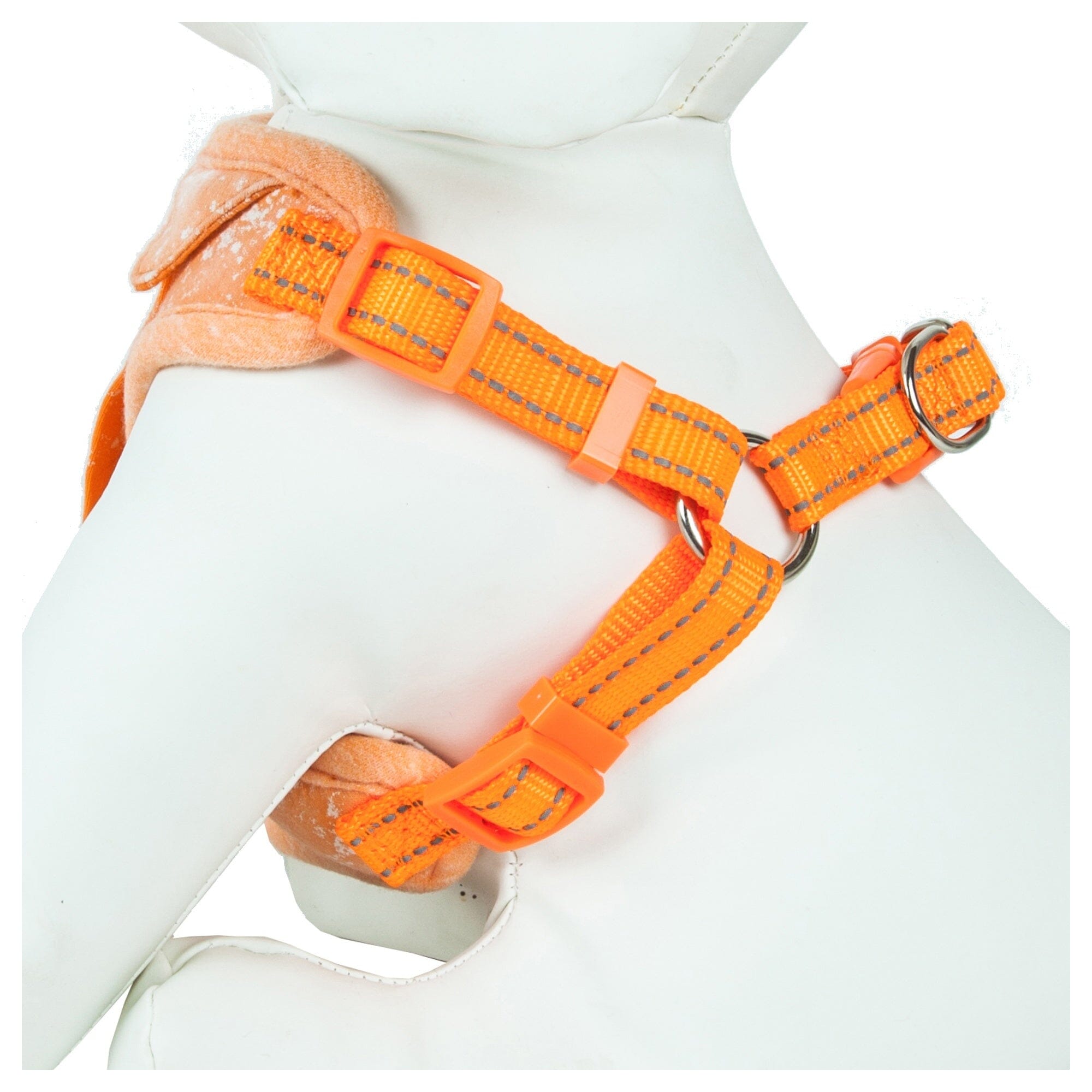 Pet Life ® 'Bonatied' Mesh Reversed Adjustable Fashion Dog Harness W/ Designer Neck Tie