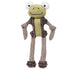 Pet Life ® 'Bull Mannequin' Natural Jute Rope Chew Tug Plush Dog Toy Olive/Brown