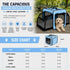 Pet Life ® 'Capacious' Dual-Sided Expandable Spacious Wire Folding Collapsible Lightweight Pet Dog Crate Carrier House
