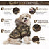 Pet Life ® Classic Metallic Fashion 3M Insulated Dog Coat Parka w/ Removable Hood