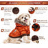 Pet Life ® Classic Metallic Fashion 3M Insulated Dog Coat Parka w/ Removable Hood