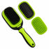 Pet Life ® 'Conversion' 5-in-1 Interchangeable Dematting and Deshedding Bristle Pin and Massage Grooming Pet Comb