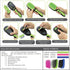 Pet Life ® 'Conversion' 5-in-1 Interchangeable Dematting and Deshedding Bristle Pin and Massage Grooming Pet Comb