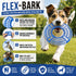 Pet Life ® 'Denta-Bark' Sporty Durable Flexible Toss and Fetch Frisbee Oral Hygiene Pet Dog Toy