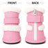 Pet Life ® 'Duggz' 3M Insulated Winter Fashion Dog Shoes Booties - Set of 4