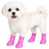 Pet Life ® Elastic Protective Multi-Usage All-Terrain Rubberized Dog Shoes - Set of 4
