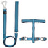 Pet Life ® 'Escapade' Outdoor Series 2-in-1 Convertible Dog Leash and Harness Blue Small