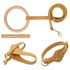 Pet Life ® 'Ever-Craft' Boutique Series Beechwood and Leather Designer Dog Leash