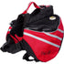 Pet Life ® 'Everest' DUPONT Waterproof Reflective Travel Fashion Designer Outdoor Camping Pet Dog Backpack Carrier X-Small Red