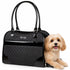Pet Life ® Exquisite Airline Approved Designer Travel Pet Dog Handbag Carrier Black