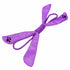 Pet Life ® 'Extreme Bow' Sporty Rope and Squeak Dog Toy Purple