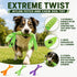 Pet Life ® 'Extreme Twist' Sporty Tugging Jute and Squeak Dog Toy