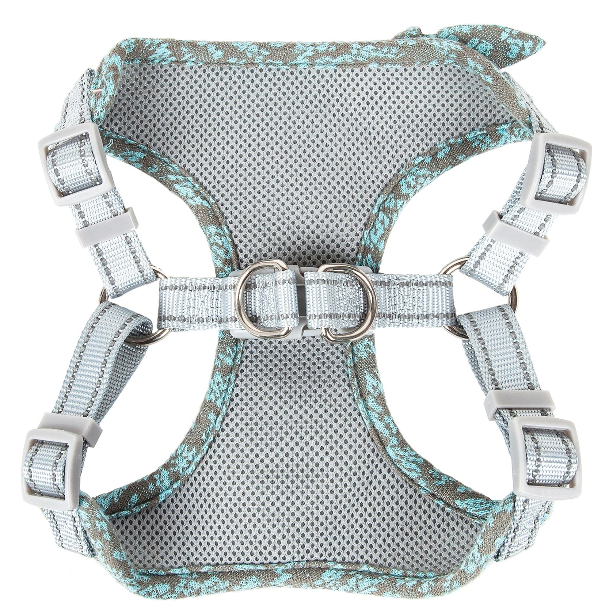 Pet Life ® 'Fidomite' Mesh Reversed and Adjustable Fashion Dog Harness W/ Designer Bowtie
