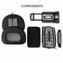 Pet Life ® 'Final Destination' Airline Approved 2-in-1 Tough-Shell Wheeled Collapsible Travel Fashion Pet Dog Carrier Crate