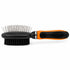 Pet Life ® Flex Series 2-in-1 Dual-Sided Pin and Bristle Grooming Pet Brush