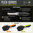 Pet Life ® Flex Series 2-in-1 Dual-Sided Pin and Bristle Grooming Pet Brush