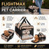 Pet Life ® 'Flightmax' Airline Approved Collapsible Folding Travel Pet Dog Carrier