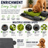Pet Life ® “ForageScape” Interactive Treat Hiding Multi-Puzzle Pet Snuffle Mat