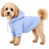 Pet Life ® French Terry Ultra-Soft Quick-Drying Hooded Dog Sweater X-Small Blue