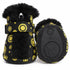 Pet Life ® Fur-Comfort 3M Insulated Fashion Fur and PVC Waterproof Winter Dog Boots - Set of 4
