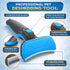 Pet Life ® 'Fur-Guard' Easy Self-Cleaning Grooming Deshedder Pet Comb