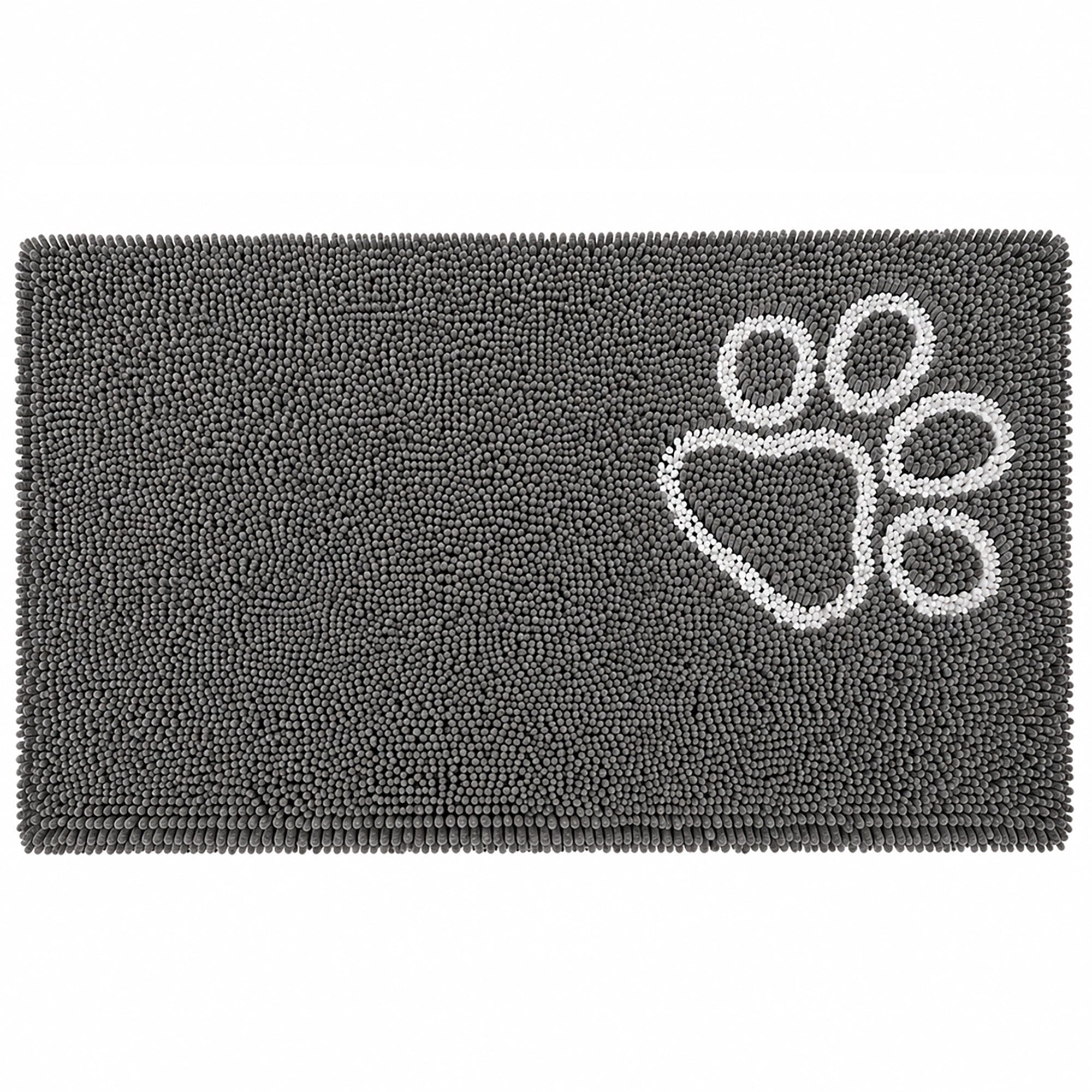 Pet Life ® 'Fuzzy' Quick-Drying Anti-Skid and Machine Washable Dog Mat