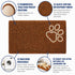 Pet Life ® 'Fuzzy' Quick-Drying Anti-Skid and Machine Washable Dog Mat