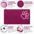 Pet Life ® 'Fuzzy' Quick-Drying Anti-Skid and Machine Washable Dog Mat