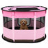 Pet Life ® “GoHaven” Collapsible Sturdy Travel Pet Playpen