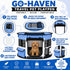 Pet Life ® “GoHaven” Collapsible Sturdy Travel Pet Playpen