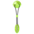 Pet Life ® 'Grip N' Play' Treat Dispensing Football Shaped Suction Cup Dog Toy Green