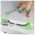 Pet Life ® 'Grip N' Play' Treat Dispensing Football Shaped Suction Cup Dog Toy
