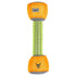 Pet Life ® 'Hoist-a-Fetch' Durable Nylon and Rubber Floating Dental Fetch Dog Toy Green, Orange