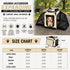 Pet Life ® 'Hounda Accordion' Metal Framed Soft-Folding Collapsible Dual-Sided Expandable Pet Dog Crate