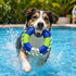 Pet Life ® 'Life Raver' Rounded Squeaking and Jute Rope Floating Dog Toy