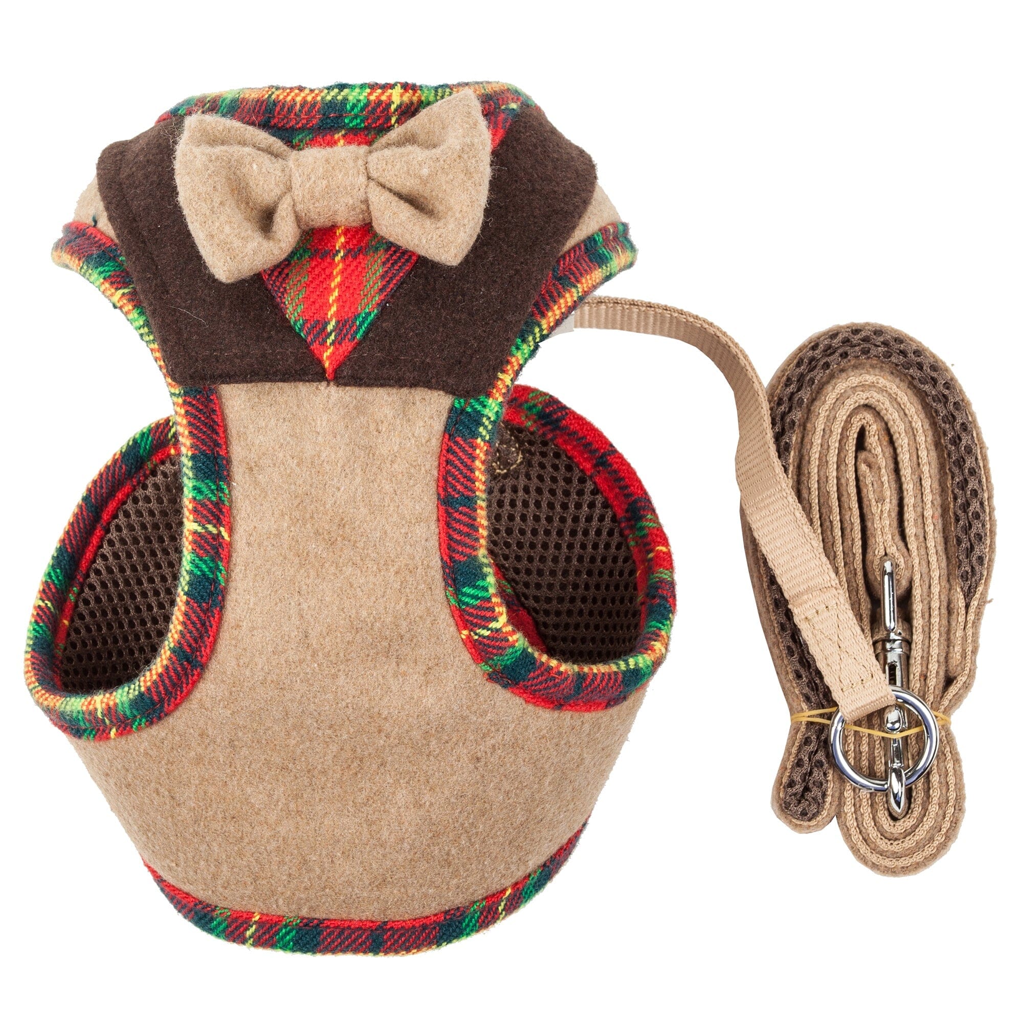 Pet Life ® Luxe 'Dapperbone' 2-In-1 Adjustable Fashion Dog Harness and Leash X-Small